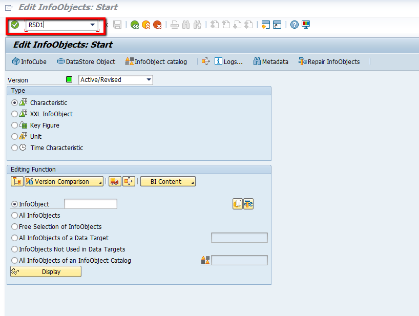how-to-change-create-infoobjects-with-rsd1-as-of-bw-7-5-sp04-on-hana