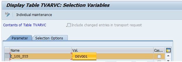 Variant Creation using Transport Request and TVARVC